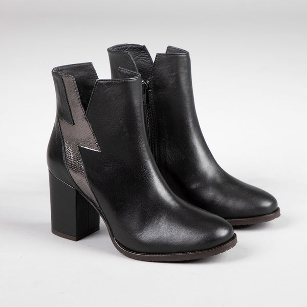 Esska Zolt Black High Heel Boot