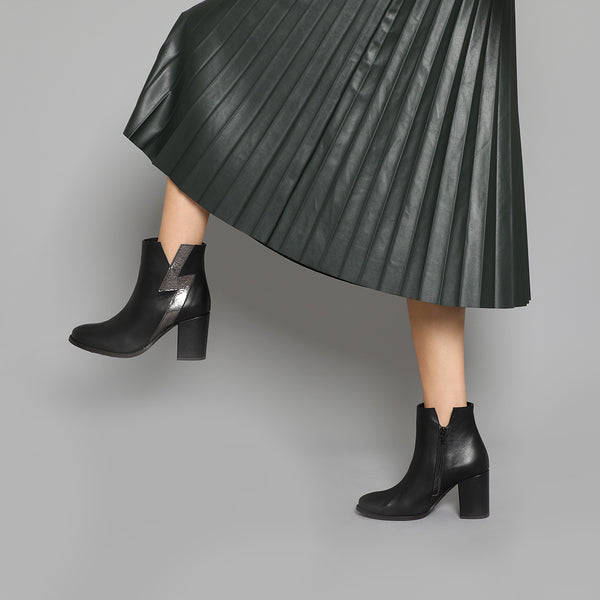 Esska Zolt Black High Heel Boot