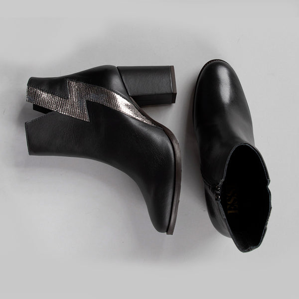 Esska Zolt Black High Heel Boot