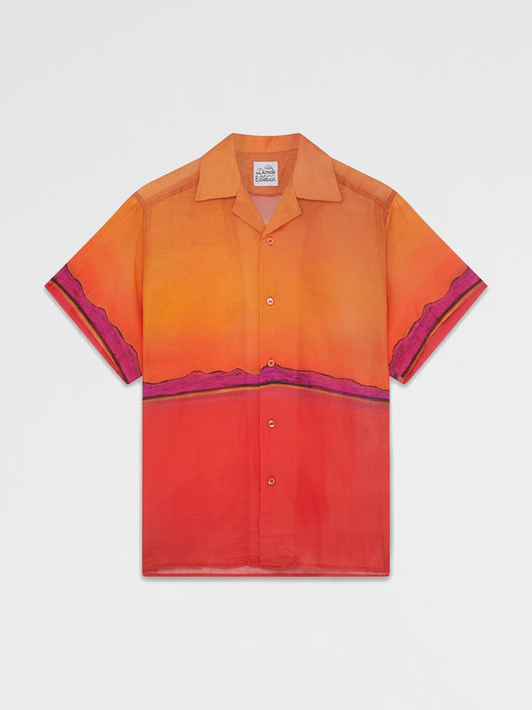 Esteban Cortazar Baru Silk Shirt