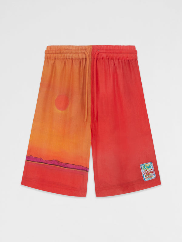 Esteban Cortazar Baru Silk Shorts