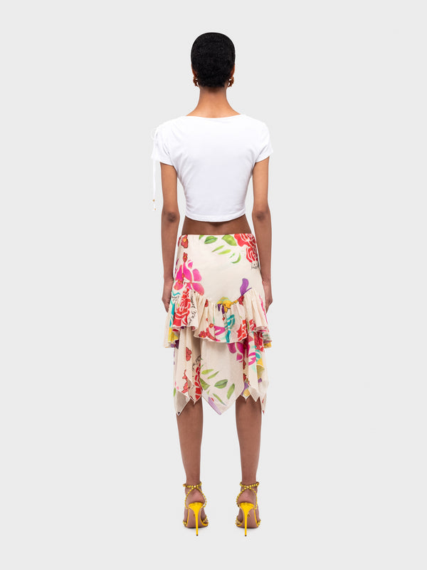 Esteban Cortazar Bazurto Spray Crop Top