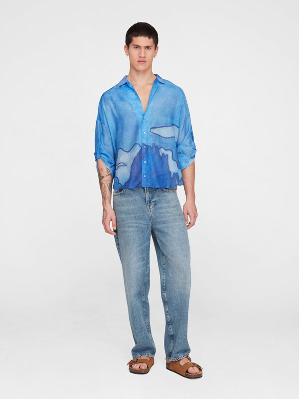 esteban cortazar Es Vedra Silk Shirt