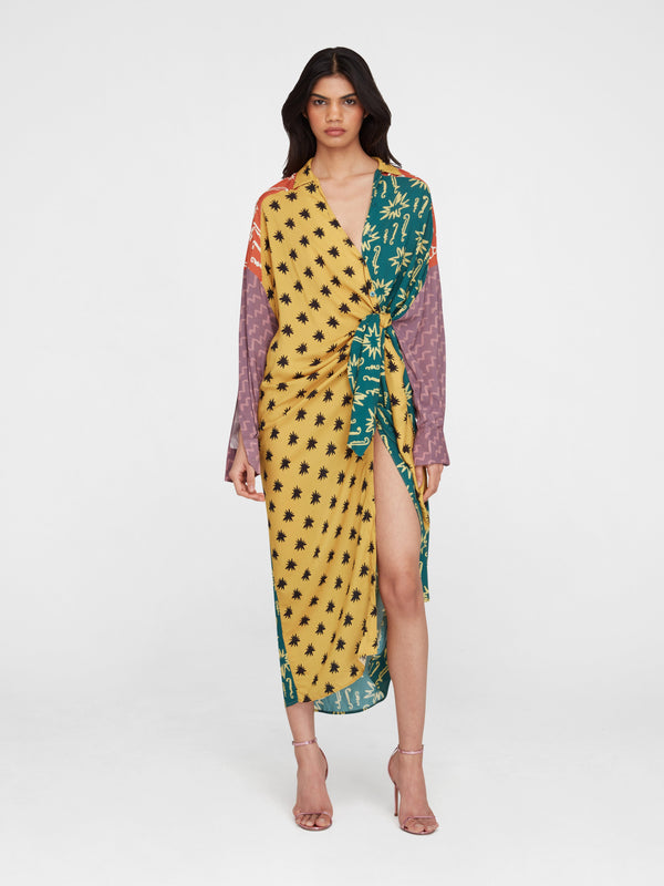 esteban cortazar Estrellitas Shirt Dress