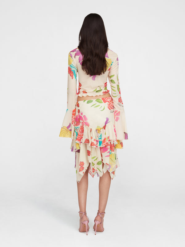 Esteban Cortazar Flores Blouse