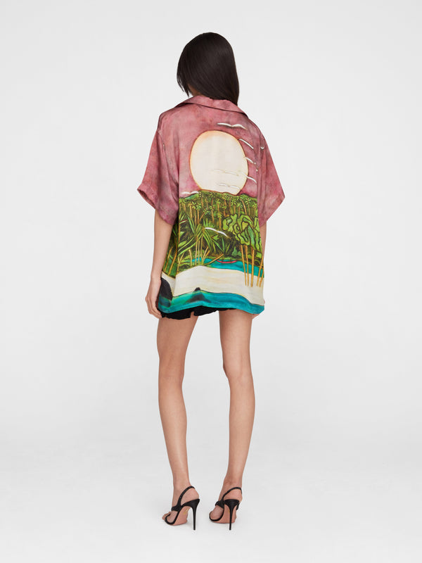 Esteban Cortazar La Sierra Silk Shirt