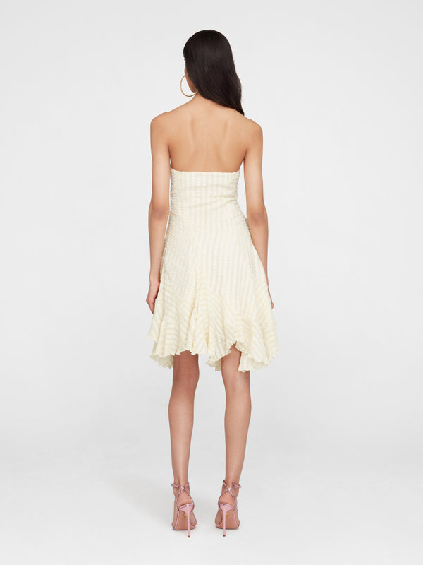 Esteban Cortazar Navarin Silk Jacquard Dress