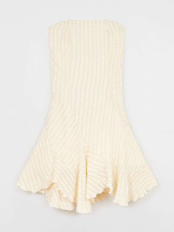 Esteban Cortazar Navarin Silk Jacquard Dress