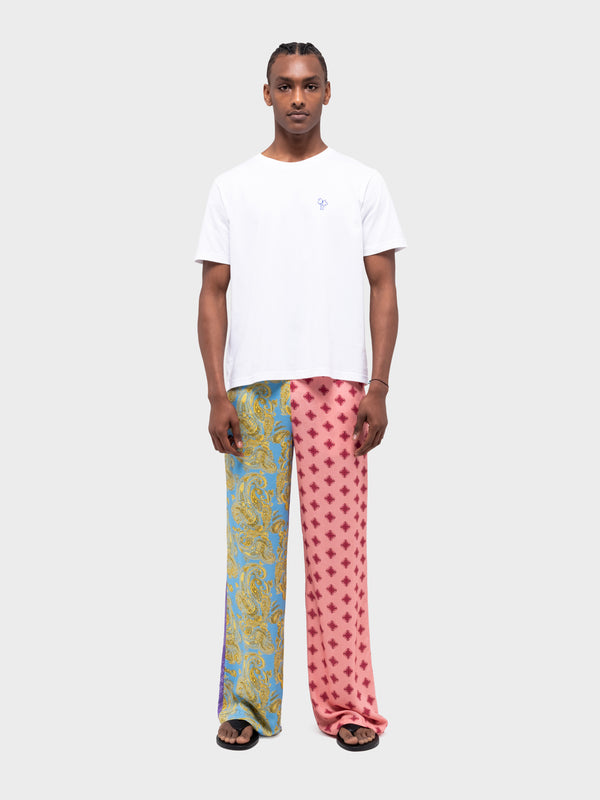 esteban cortazar Paisley Pants