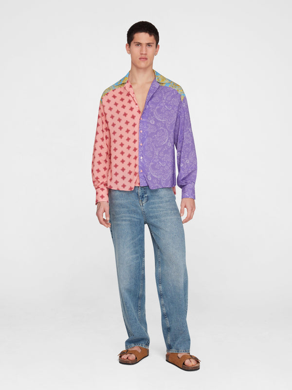 Esteban Cortazar Paisley Shirt Paisley