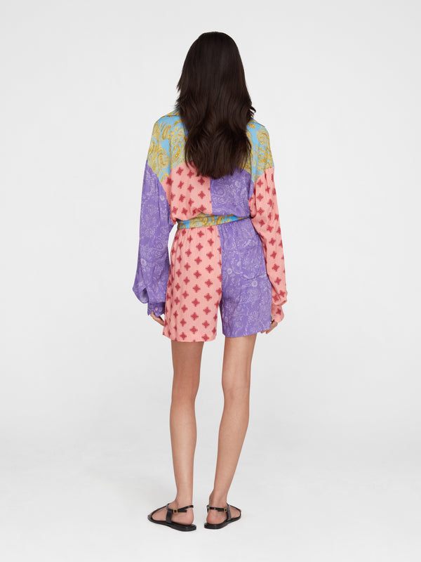 Esteban Cortazar Paisley Shirt Paisley