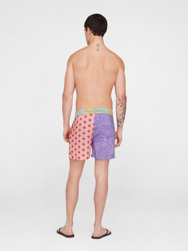 Esteban Cortazar Paisley Shorts