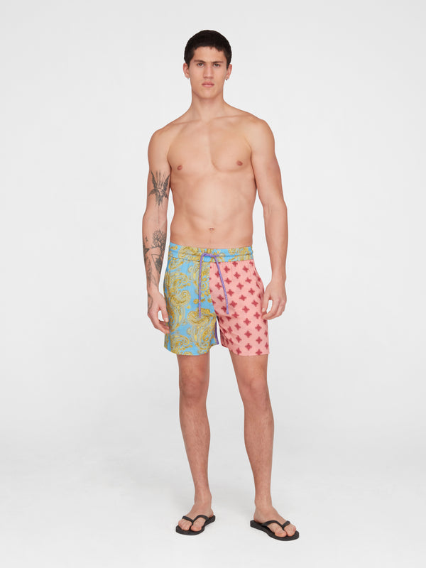 esteban cortazar Paisley Shorts