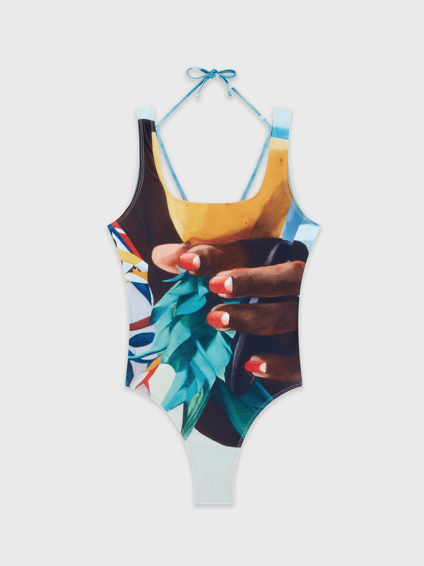 Esteban Cortazar Salpicon One-Piece Swimsuit