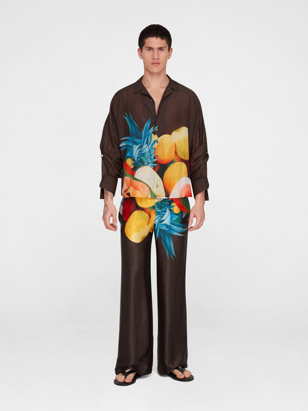 Esteban Cortazar Salpicon Silk Pants