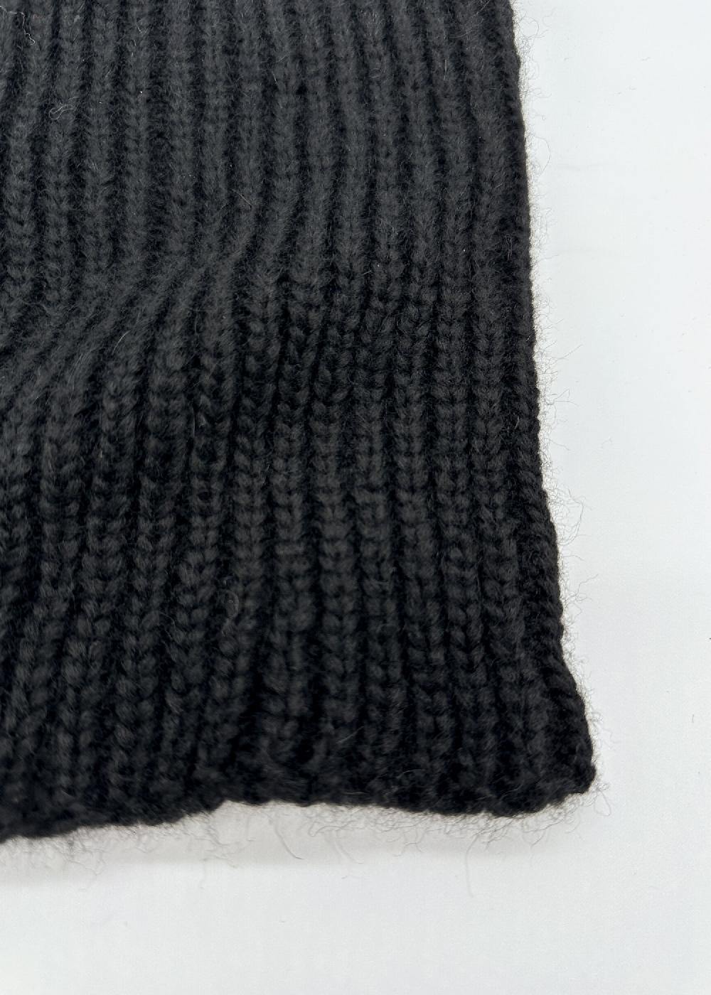 Estella Alicia Alpaca Snood Scarf In Black