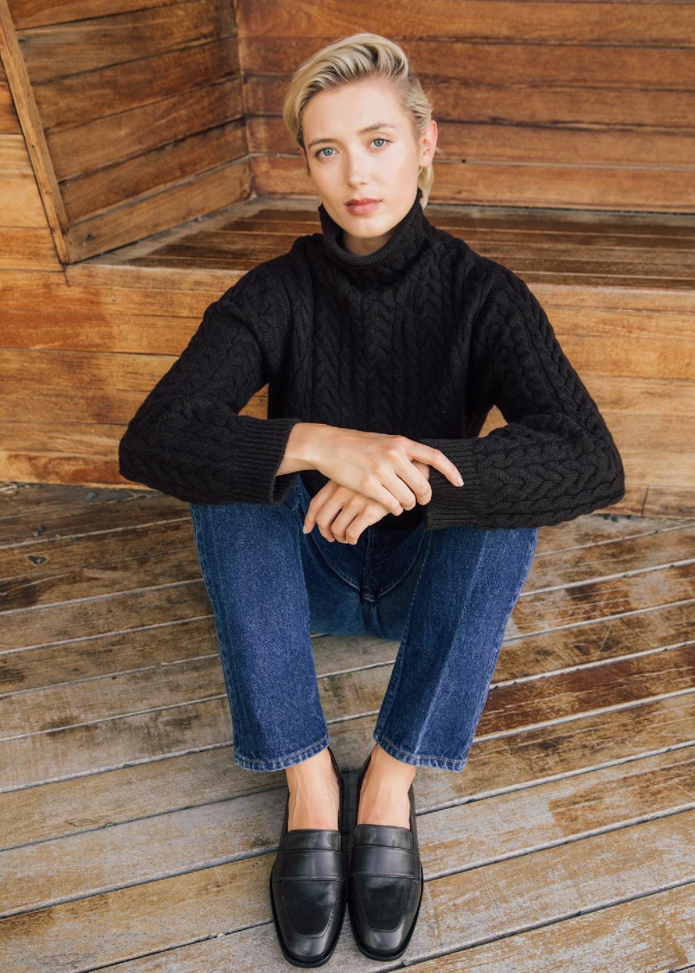 Estella Angela Loafer In Espresso Brown Leather