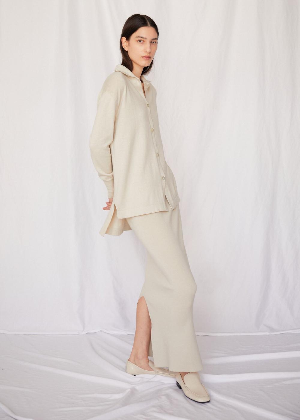 estella Garcelle Skirt in Ecru