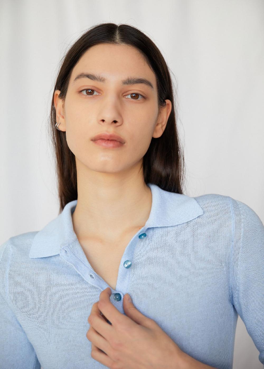 Estella Sandra Polo In Arctic Blue