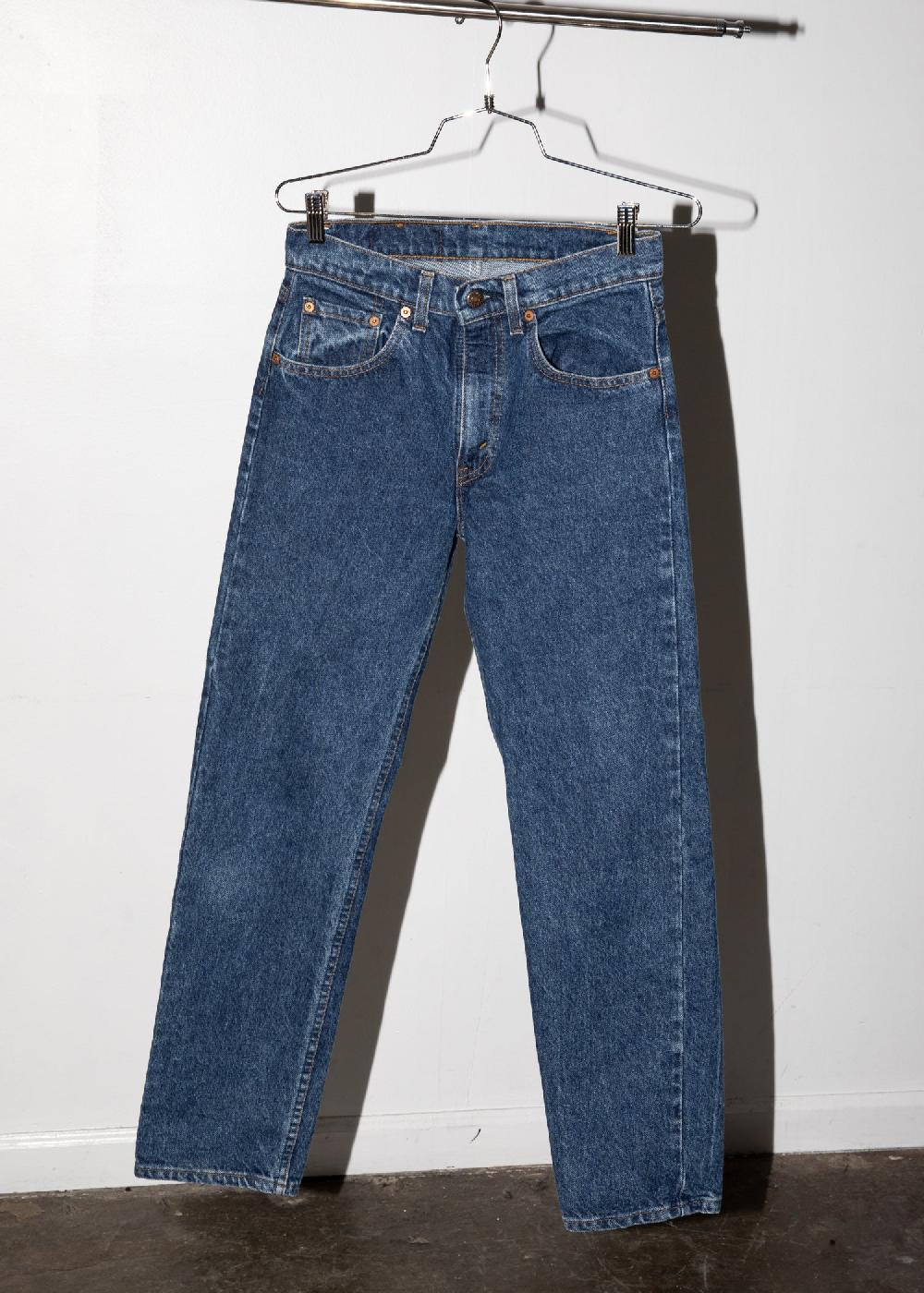 estella Vintage 1990s Levi's 505 Denim Jeans in Medium Blue Wash