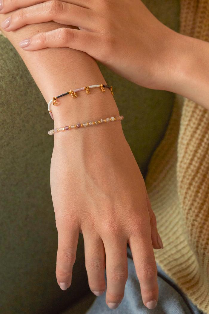 Estella Bartlett Cheeky Friendship Bracelet Gold Plated | Multi Packaging Message: Oh So Cheeky