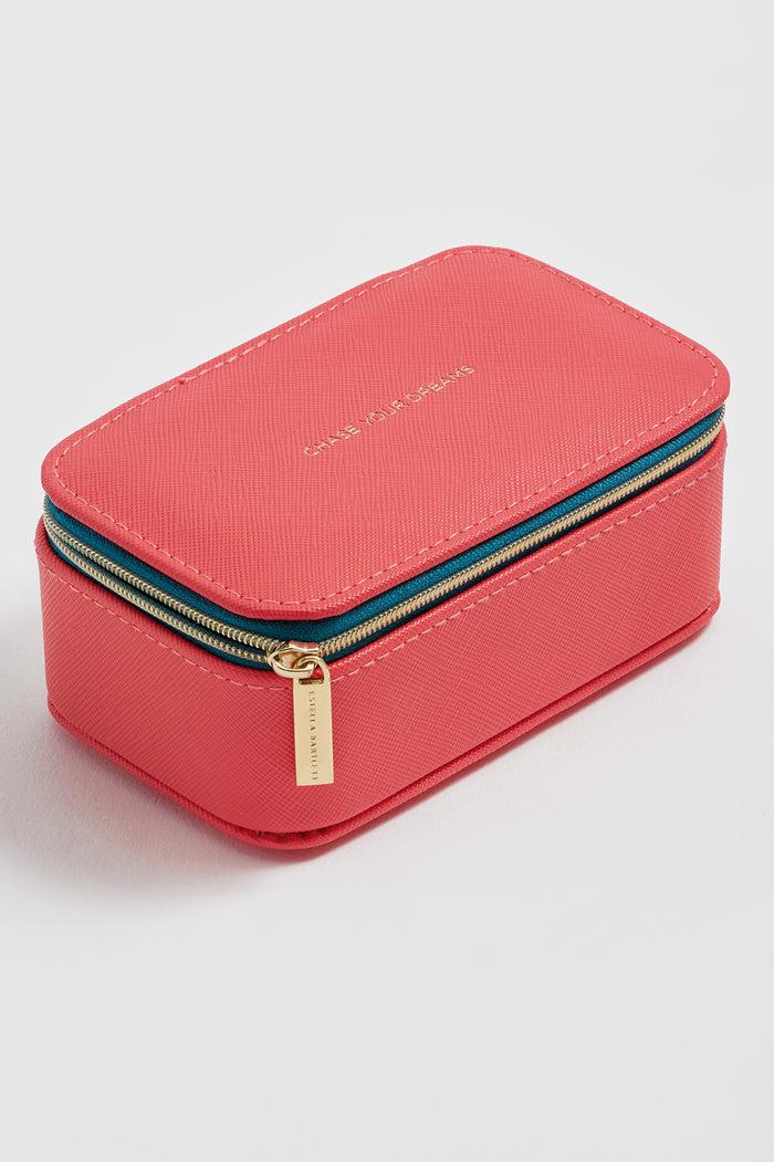 Estella Bartlett Colour Block Mini Jewellery Box Coral
