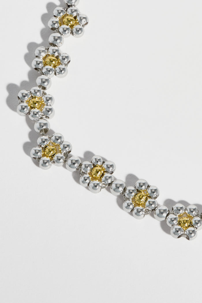Estella Bartlett Daisy Chain Amelia Bracelet Gold And Silver Plated Packaging Message: Daisy Chain