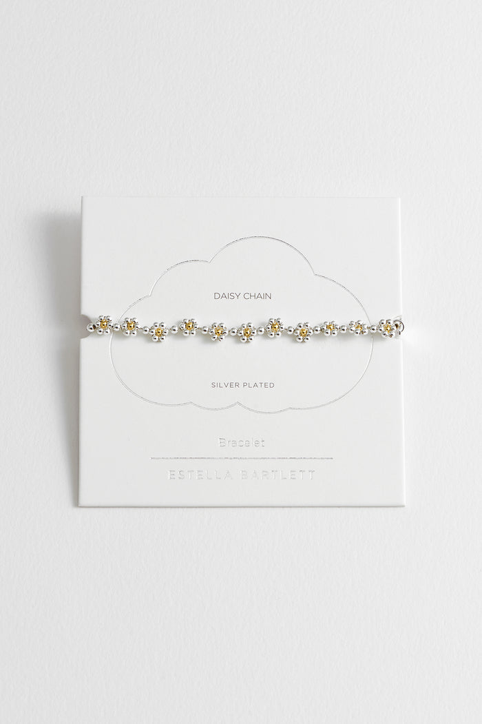 estella bartlett Daisy Chain Amelia Bracelet Gold and Silver Plated Packaging Message: Daisy Chain