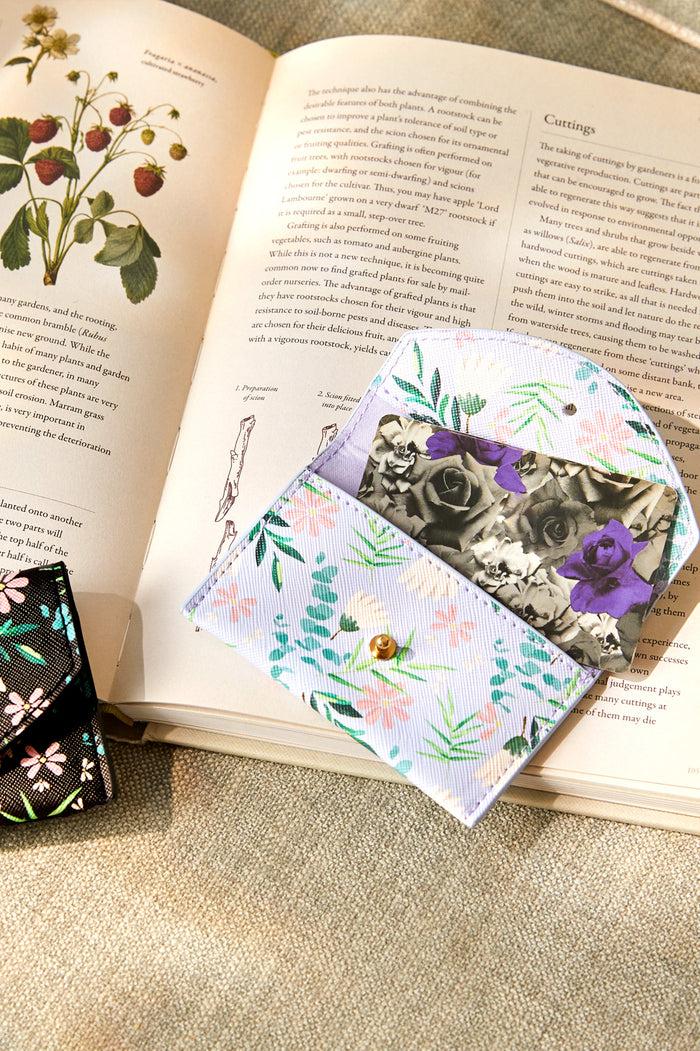 Estella Bartlett Envelope Card Holder Lilac Floral Print
