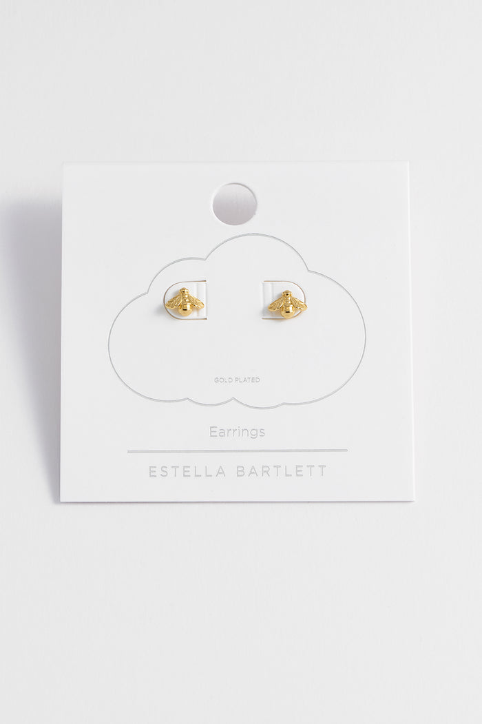 Estella Bartlett Bee Studs Gold Plated