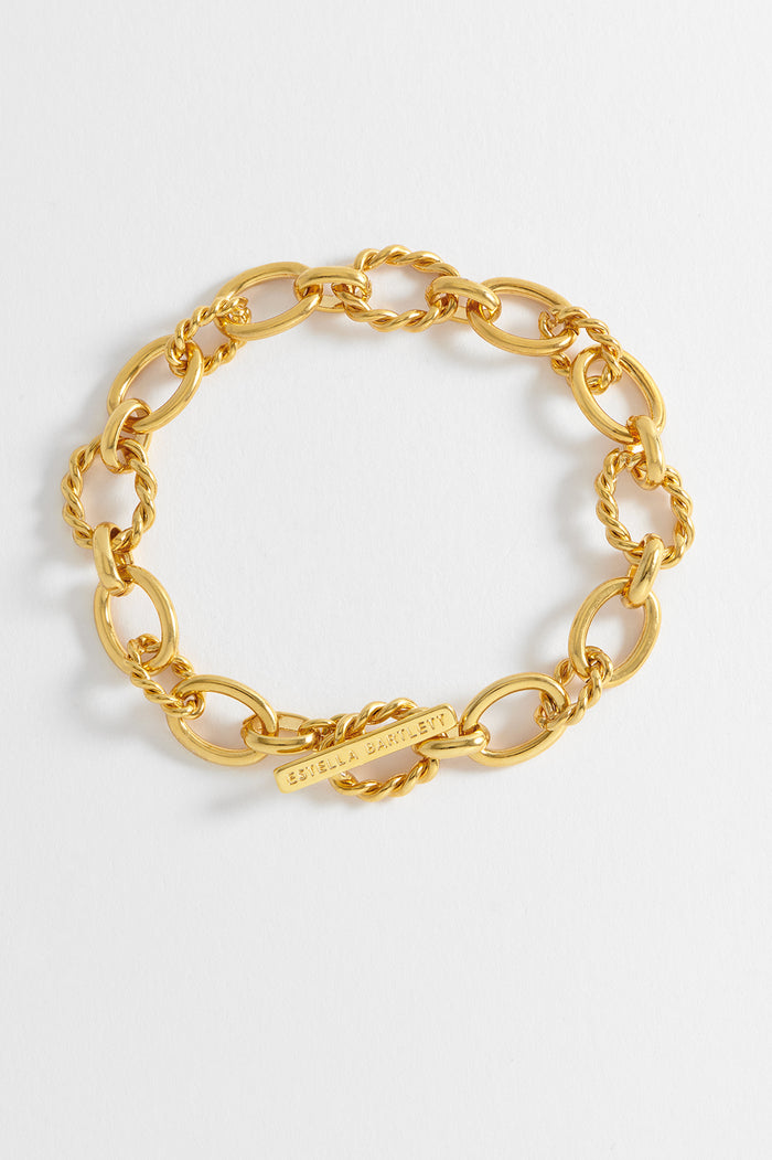 estella bartlett Chunky Chain Bracelet Gold Plated