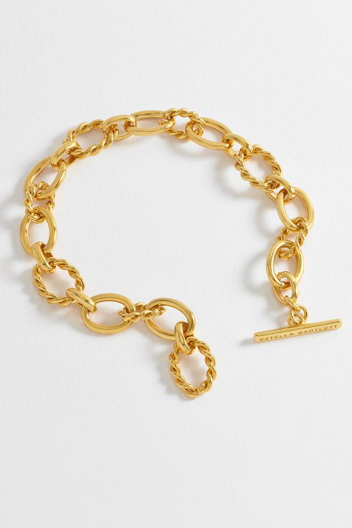 Estella Bartlett Chunky Chain Bracelet Gold Plated