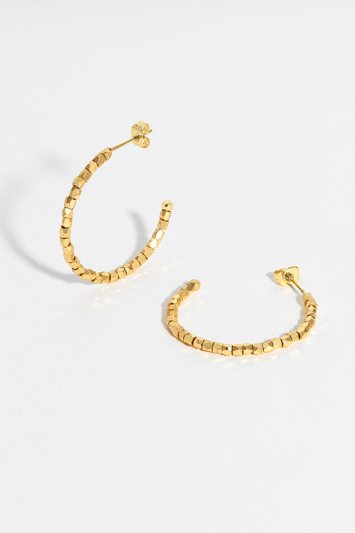 estella bartlett Coco Hoops Gold Plated