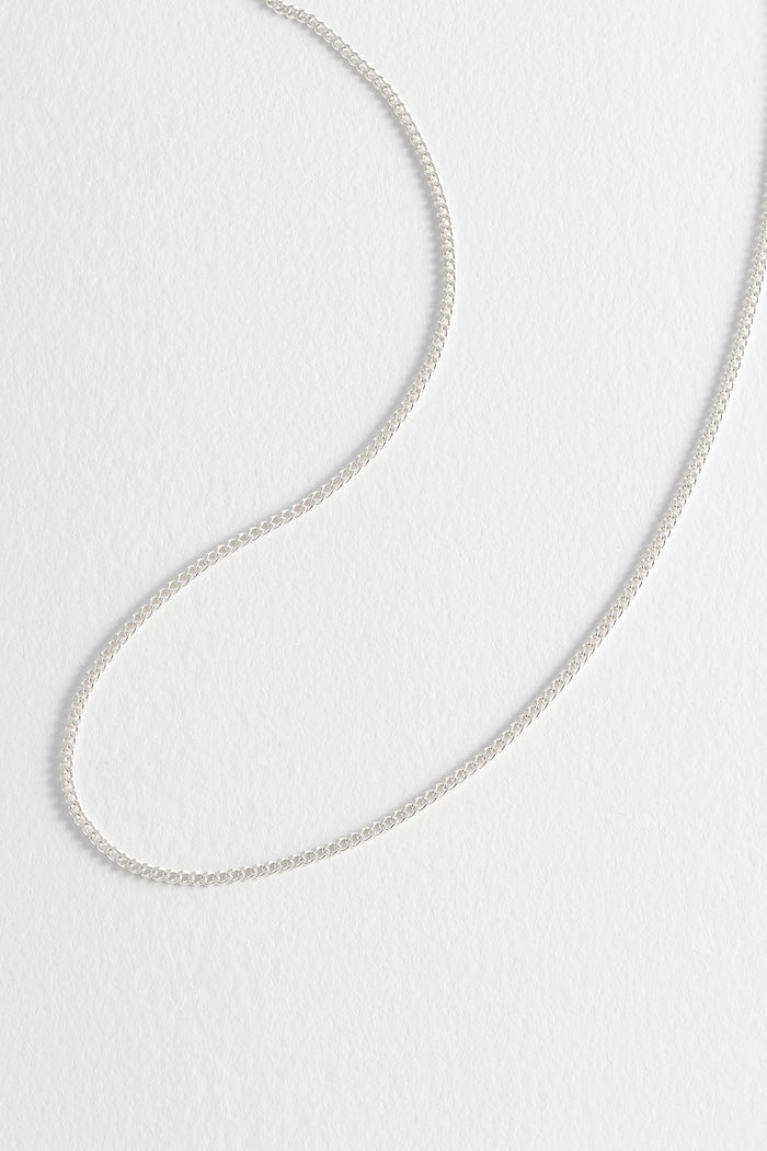 Estella Bartlett Curb Chain Silver Plated