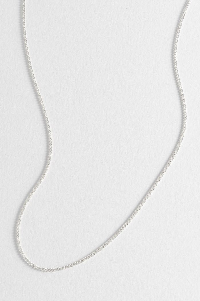 estella bartlett Curb Chain Silver Plated