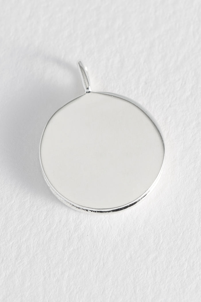 estella bartlett Disc Charm Silver Plated