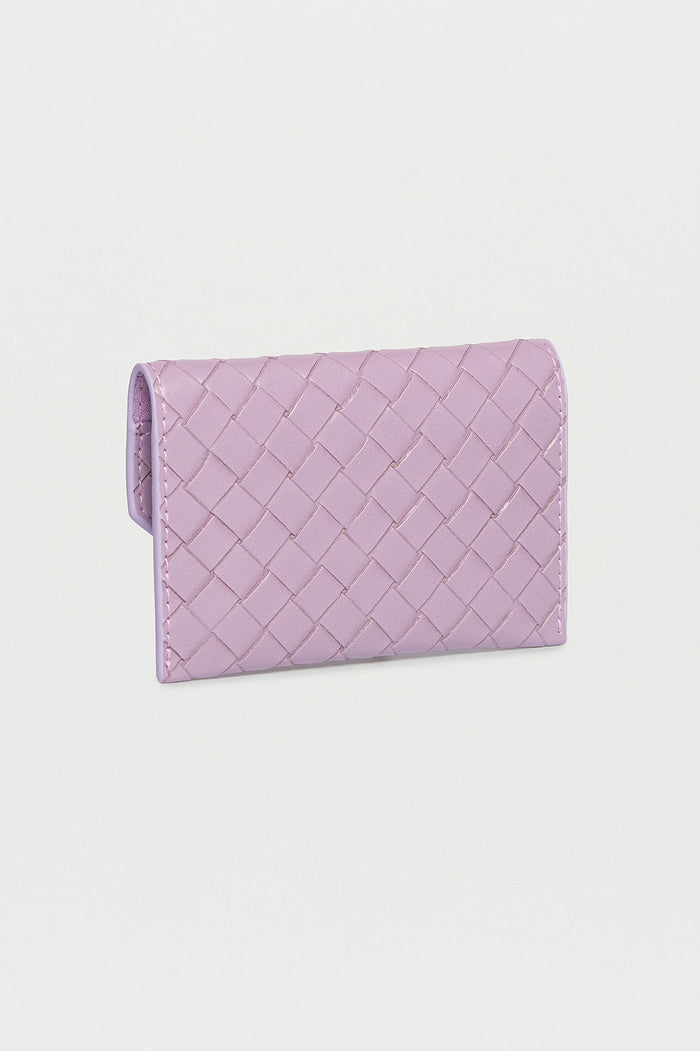 Estella Bartlett Envelope Card Holder Lilac Weave