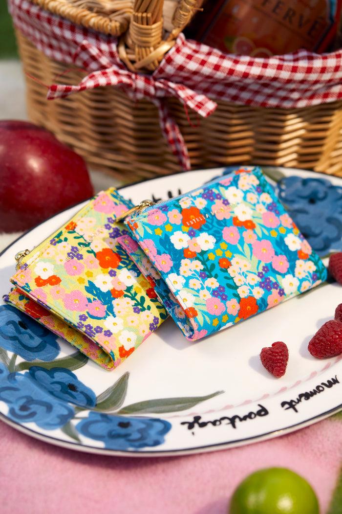 Estella Bartlett Folded Wallet Yellow Floral Print