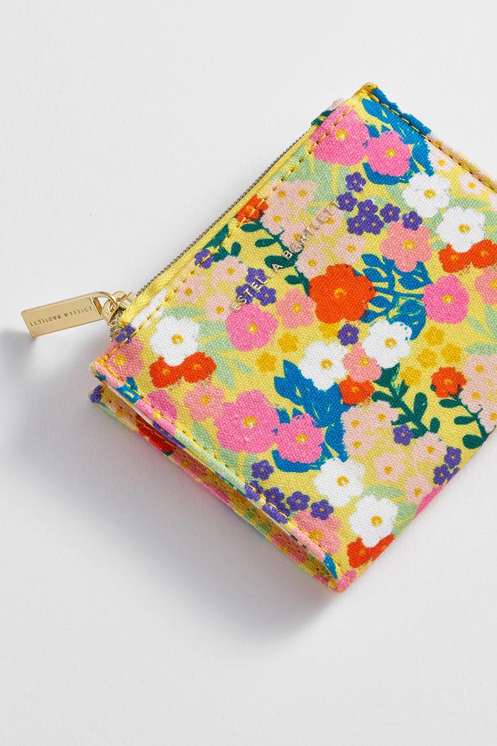 Estella Bartlett Folded Wallet Yellow Floral Print