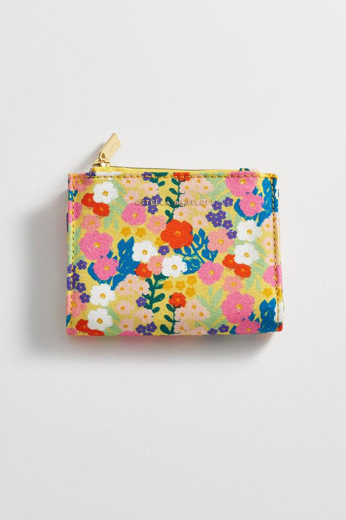 estella bartlett Folded Wallet Yellow Floral Print