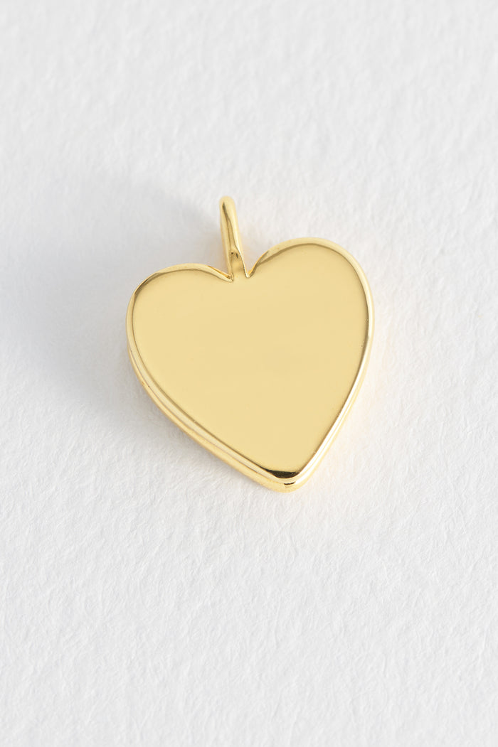 estella bartlett Heart Charm Gold Plated