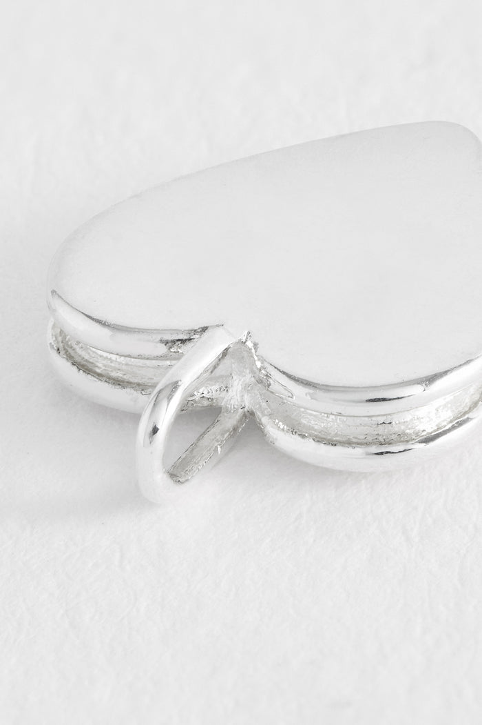 Estella Bartlett Heart Charm Silver Plated