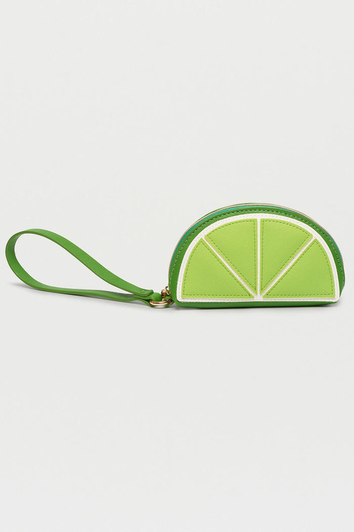 estella bartlett Lime Slice Applique Purse Lime