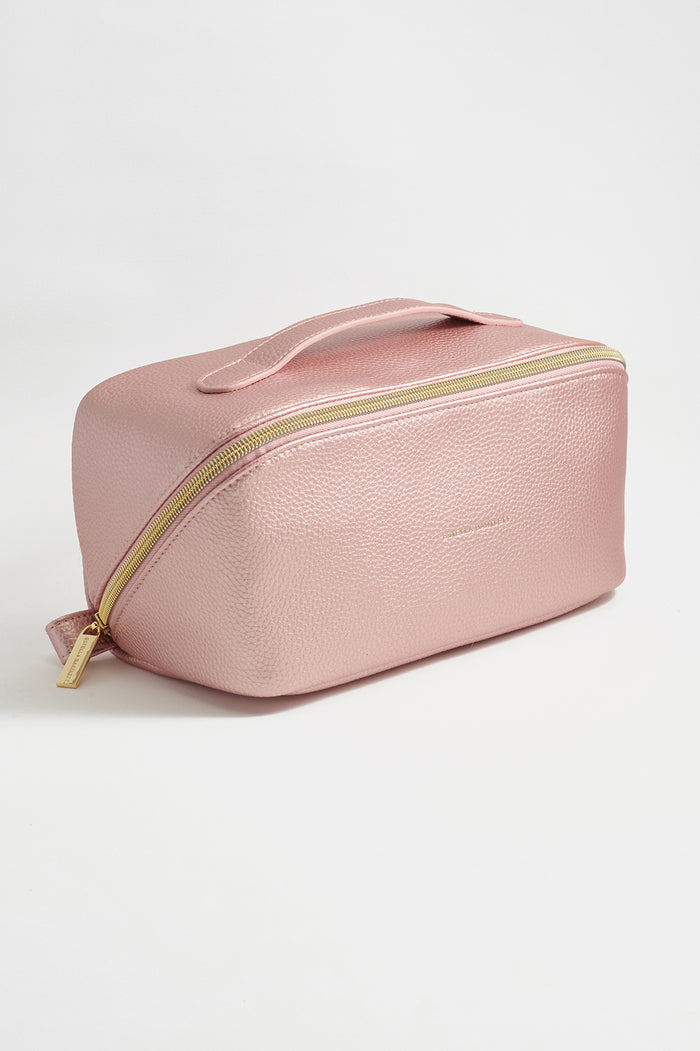 Estella Bartlett Make Up Bag Metallic Blush