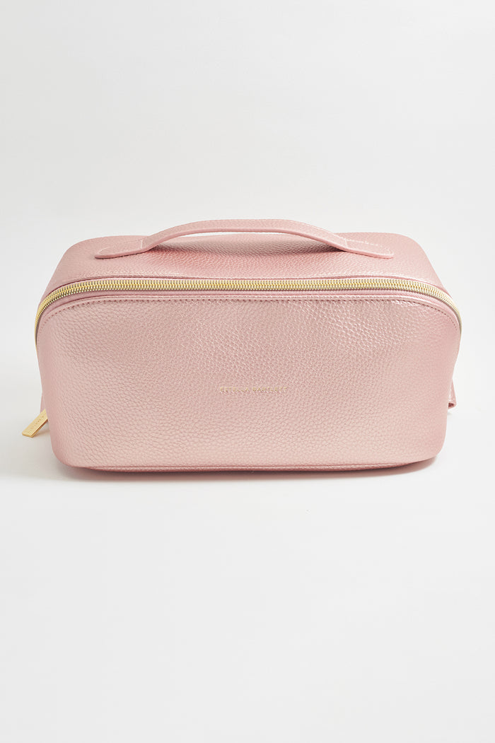 estella bartlett Make Up Bag Metallic Blush