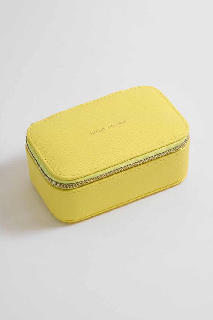 Estella Bartlett Mini Jewellery Box Yellow