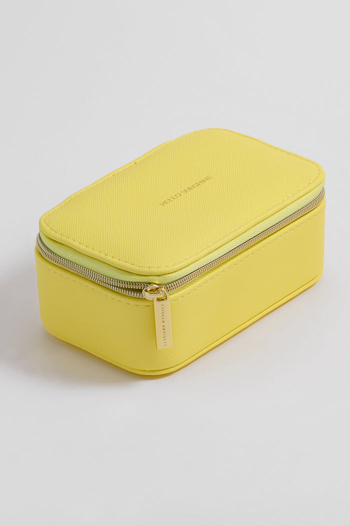 estella bartlett Mini Jewellery Box Yellow