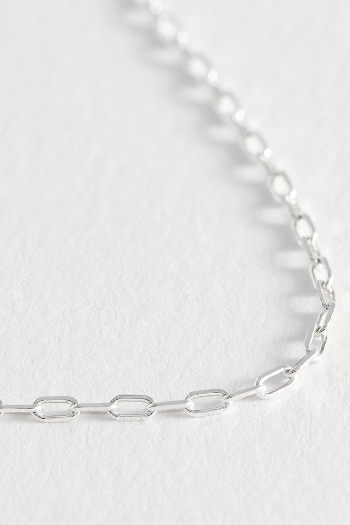 estella bartlett Oval Chain Silver Plated