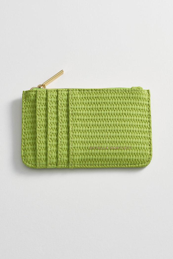 estella bartlett Rectangle Card Purse Green