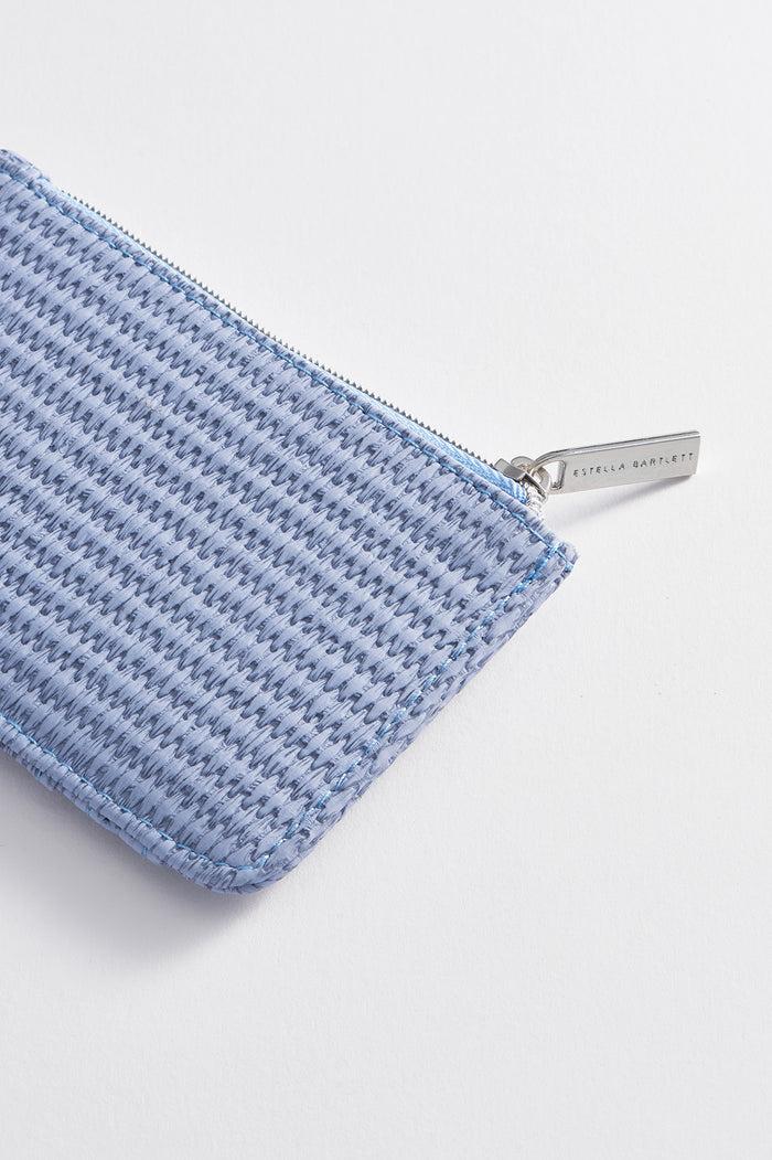 Estella Bartlett Rectangle Card Purse Light Blue